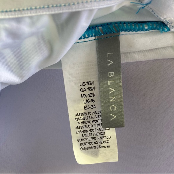NWT  La Blanca one piece Tummy control Swimsuit - Picture 9 of 11